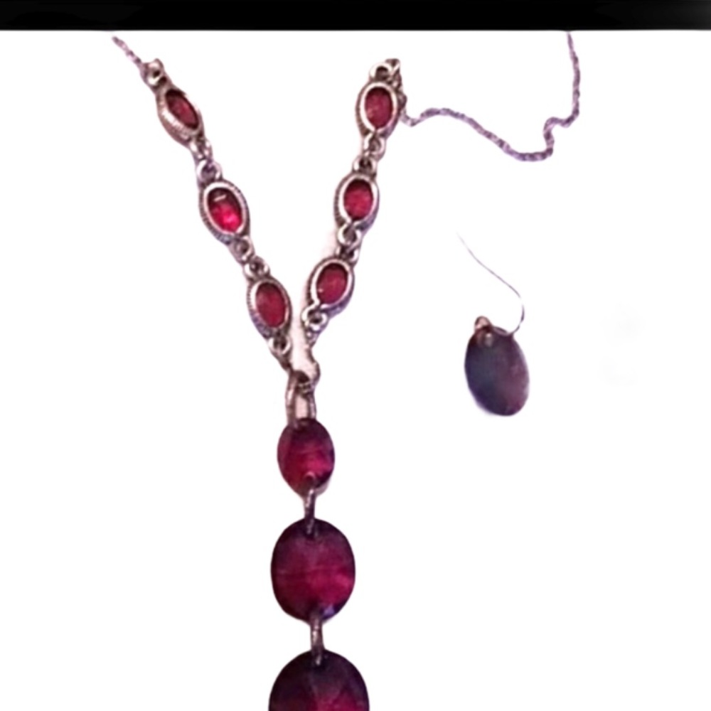 Avon Red All Over Beaded Gift Set NWOT